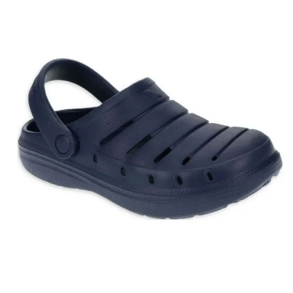 Rugged Shark Kids 6 Navy Eva Clogs - New